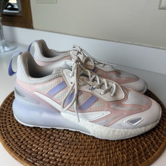 adidas Other - Adidas ZX 2k 2.0 Boost Men's Size 9 Casual Running Shoe White Trainer Sneaker
